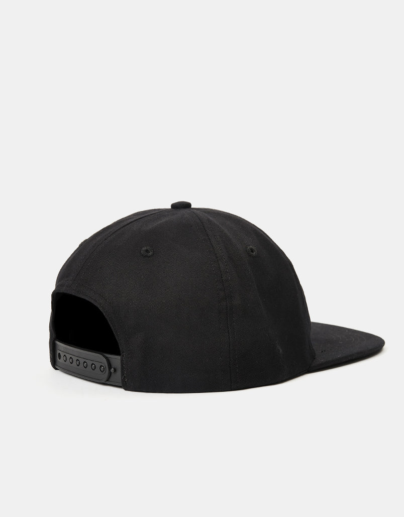 Tired Nothingth 6 Panel Cap - Black