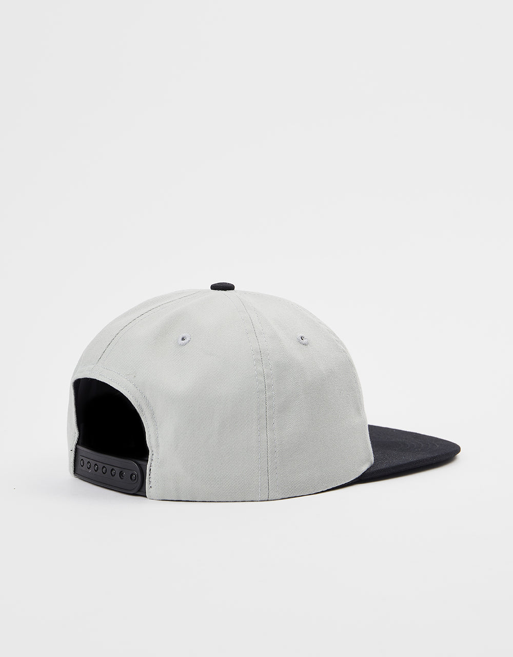 Tired Stamp 2 Tone 6 Panel Cap - Ash/Black