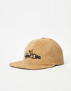 The Quiet Life Butterfly Cord Polo Cap - Tan