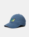 The Quiet Life Snail Dad Cap - Slate