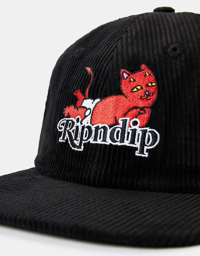 RIPNDIP Devil Babies 6 Panel Cap - Black