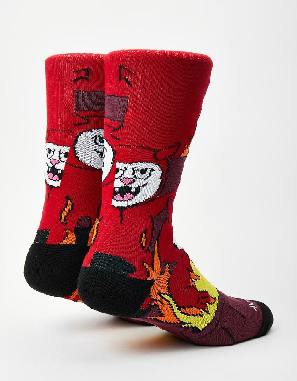 RIPNDIP Heaven On Earth Socks - Red