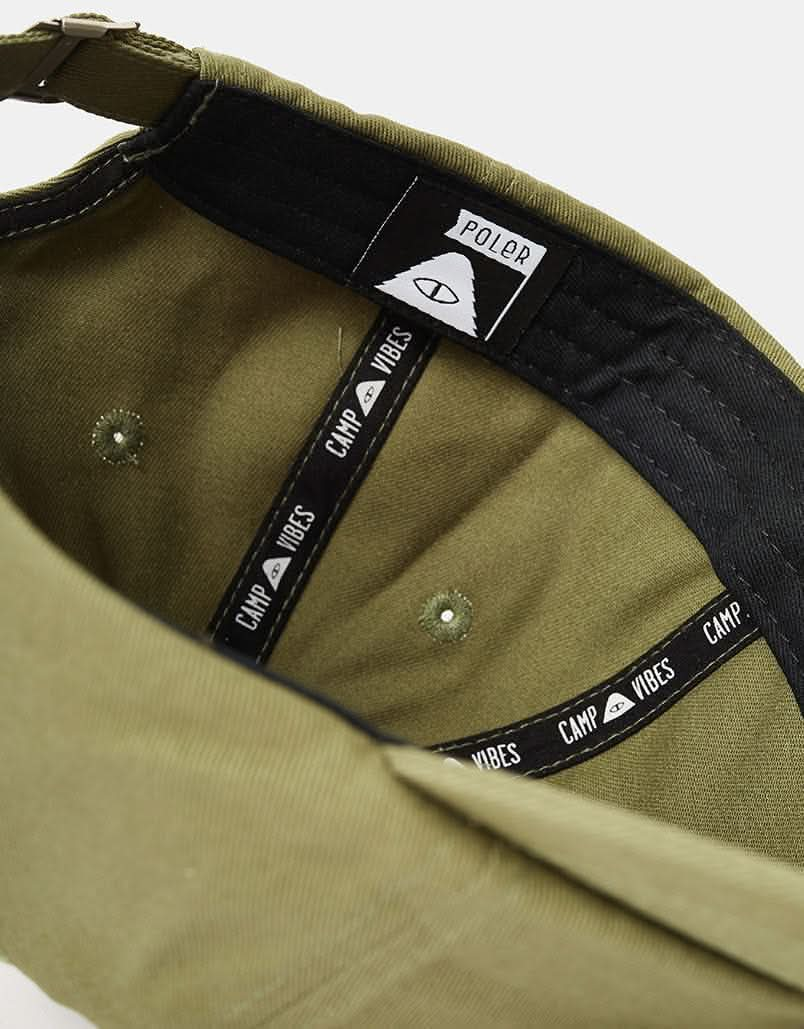 Poler Summit Dad Cap - Olive