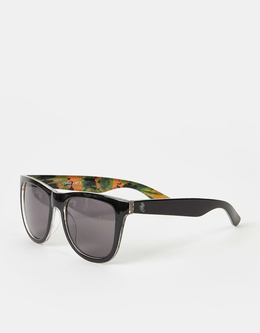 Santa Cruz Tie Dye Hand Sunglasses - Black