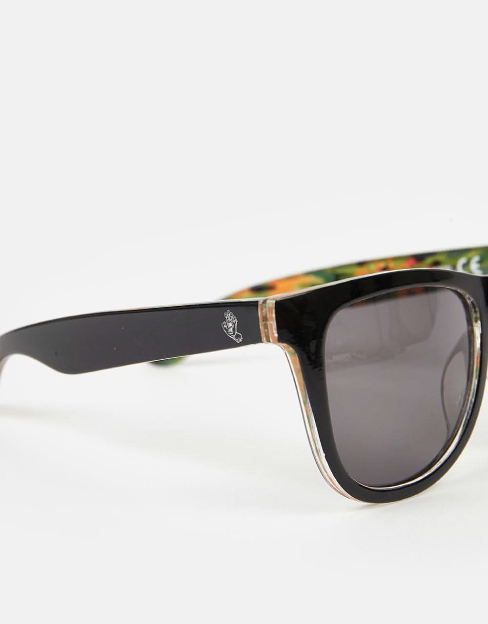 Santa Cruz Tie Dye Hand Sunglasses - Black