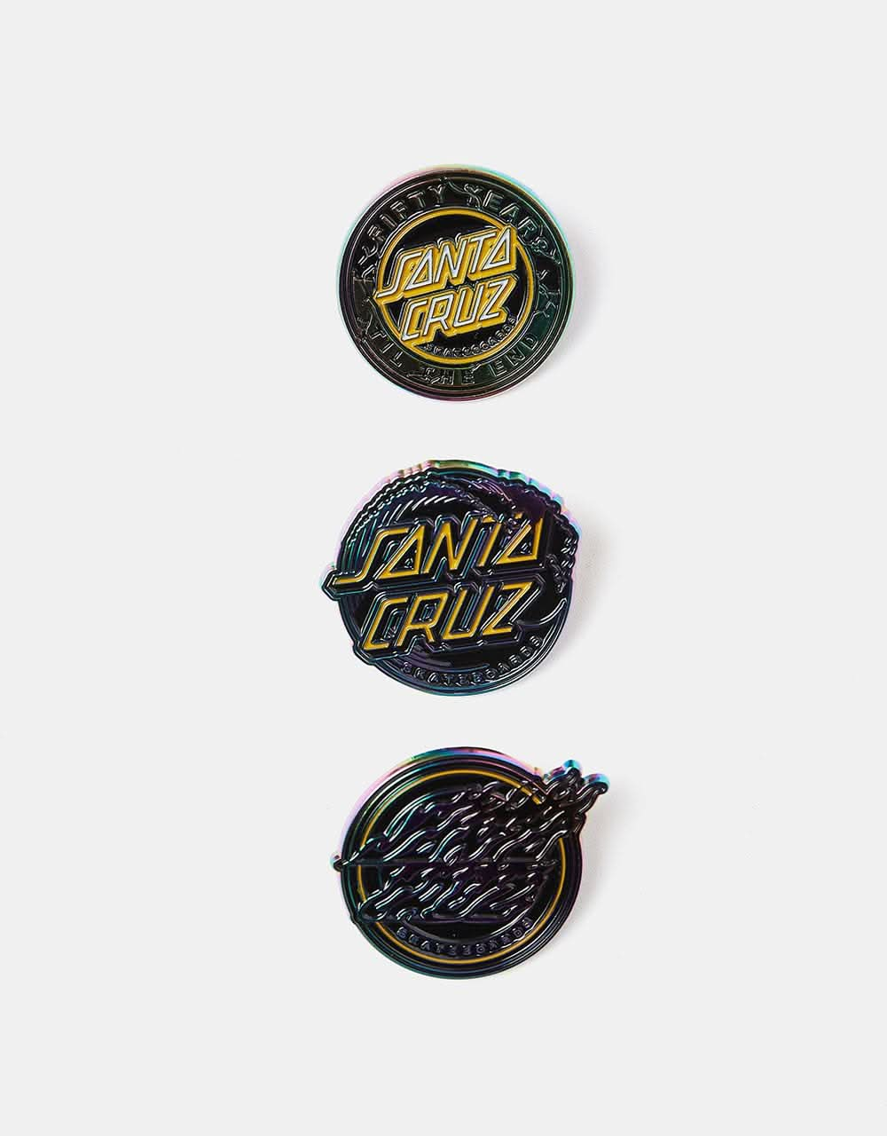 Santa Cruz 50th Anniversary Pin Set  - Multi