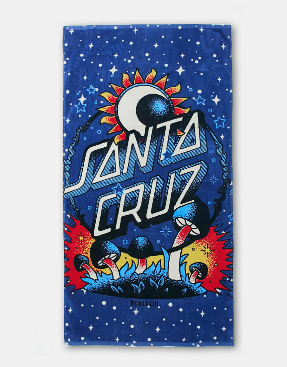 Santa Cruz Dark Arts Dot Towel - Midnight Blue