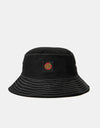 Santa Cruz Classic Label Bucket Hat - Black/White