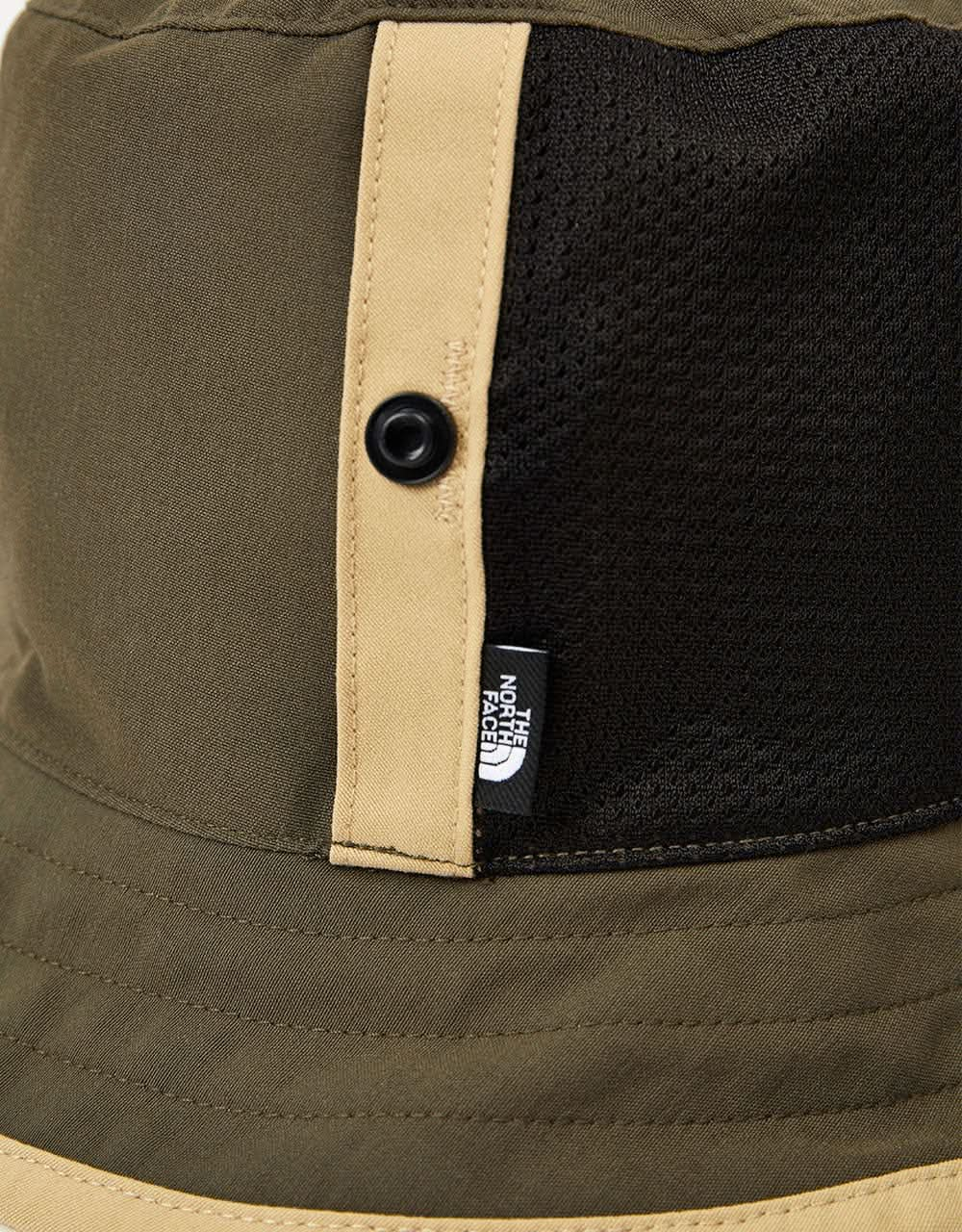 The North Face Class V Reversible Bucket Hat - New Taupe Green-Khaki Stone