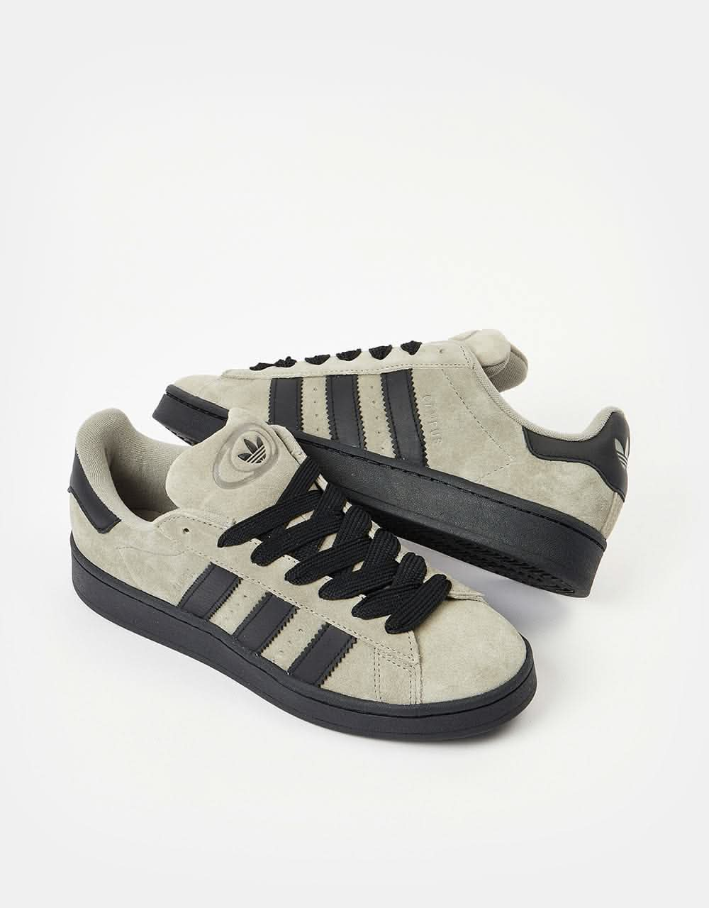 adidas Campus 00s Skate Shoes - Silver Pebble/Core Black/Silver Pebble