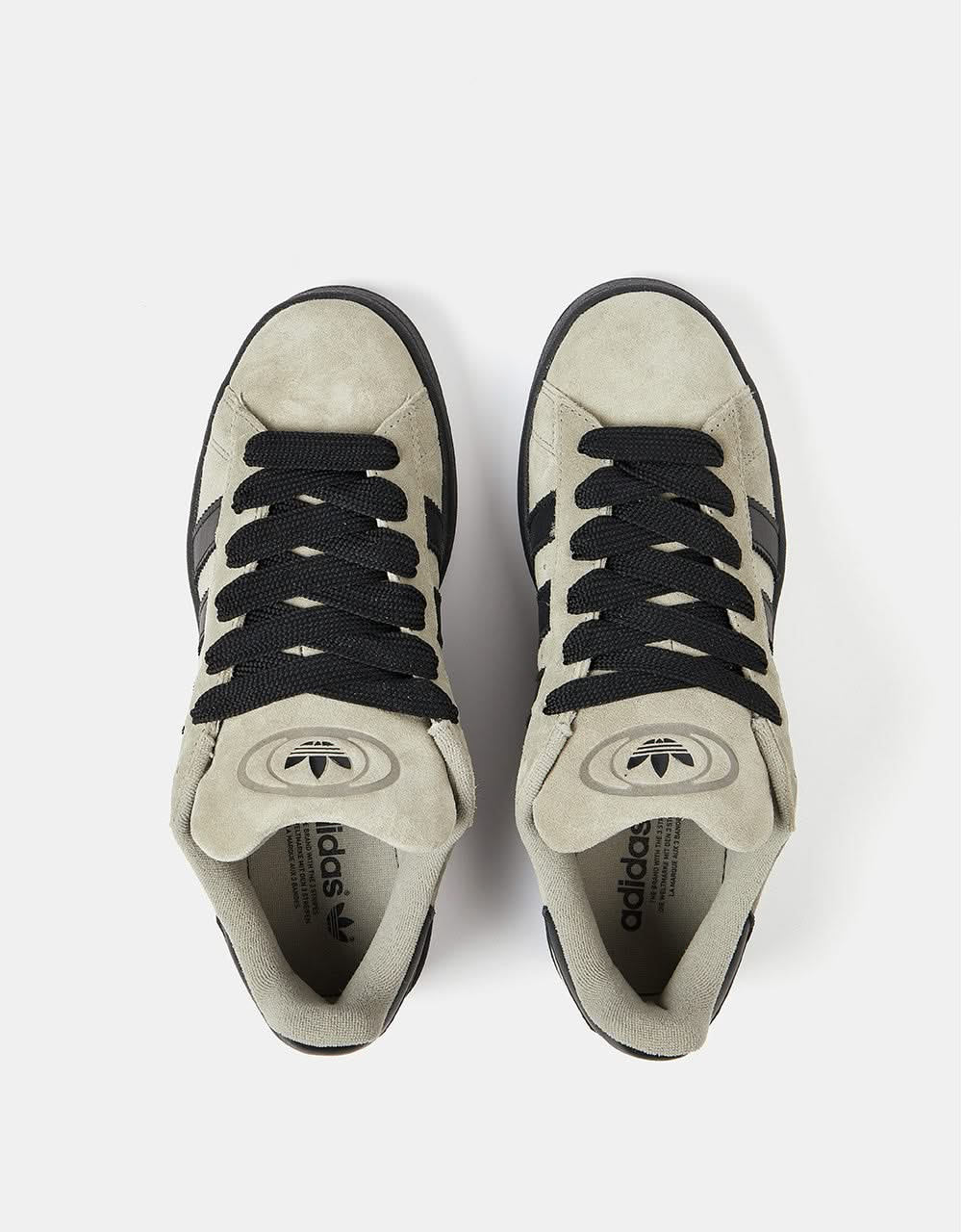 adidas Campus 00s Skate Shoes - Silver Pebble/Core Black/Silver Pebble