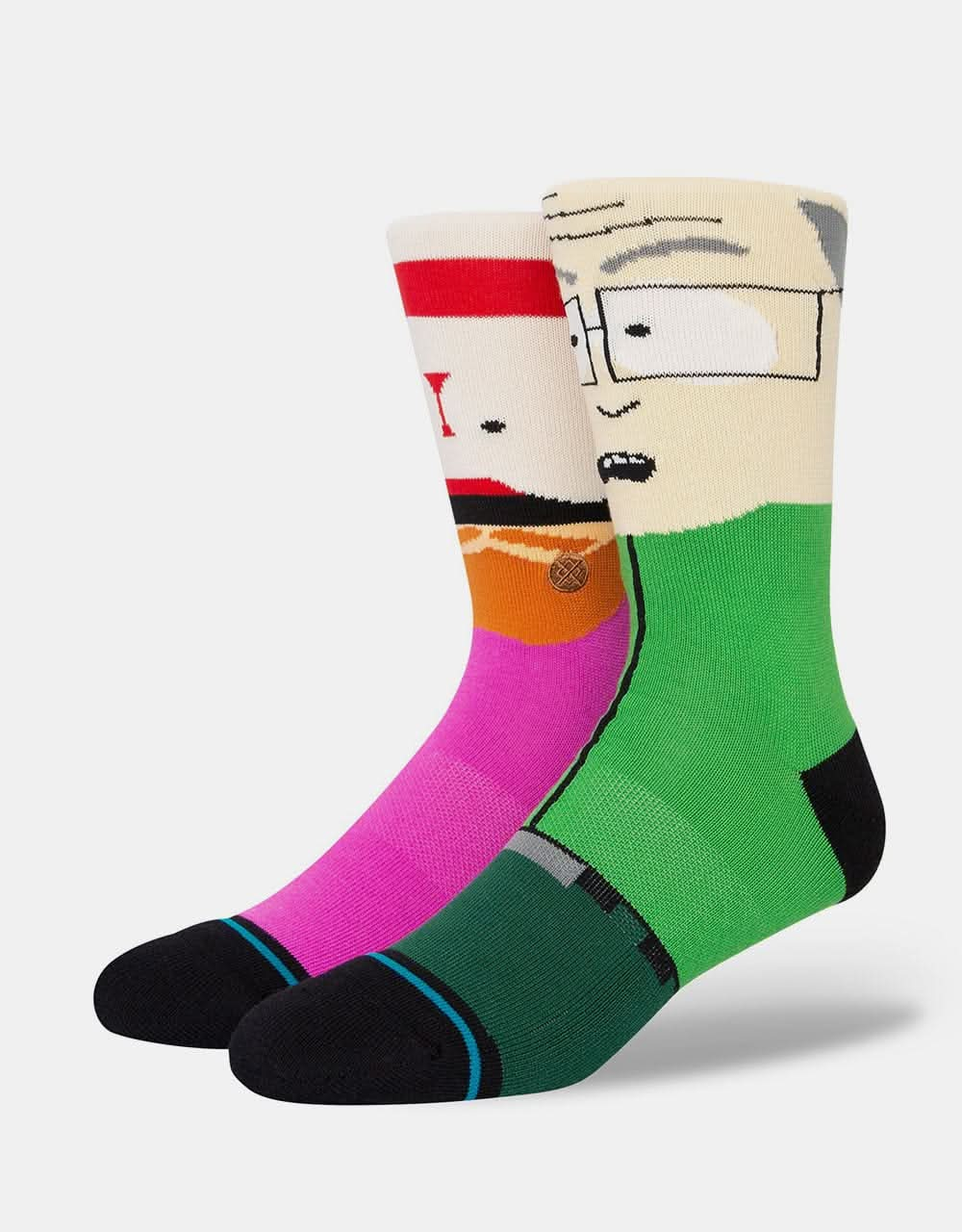 Stance x South Park Mr Garrison Socks - Green