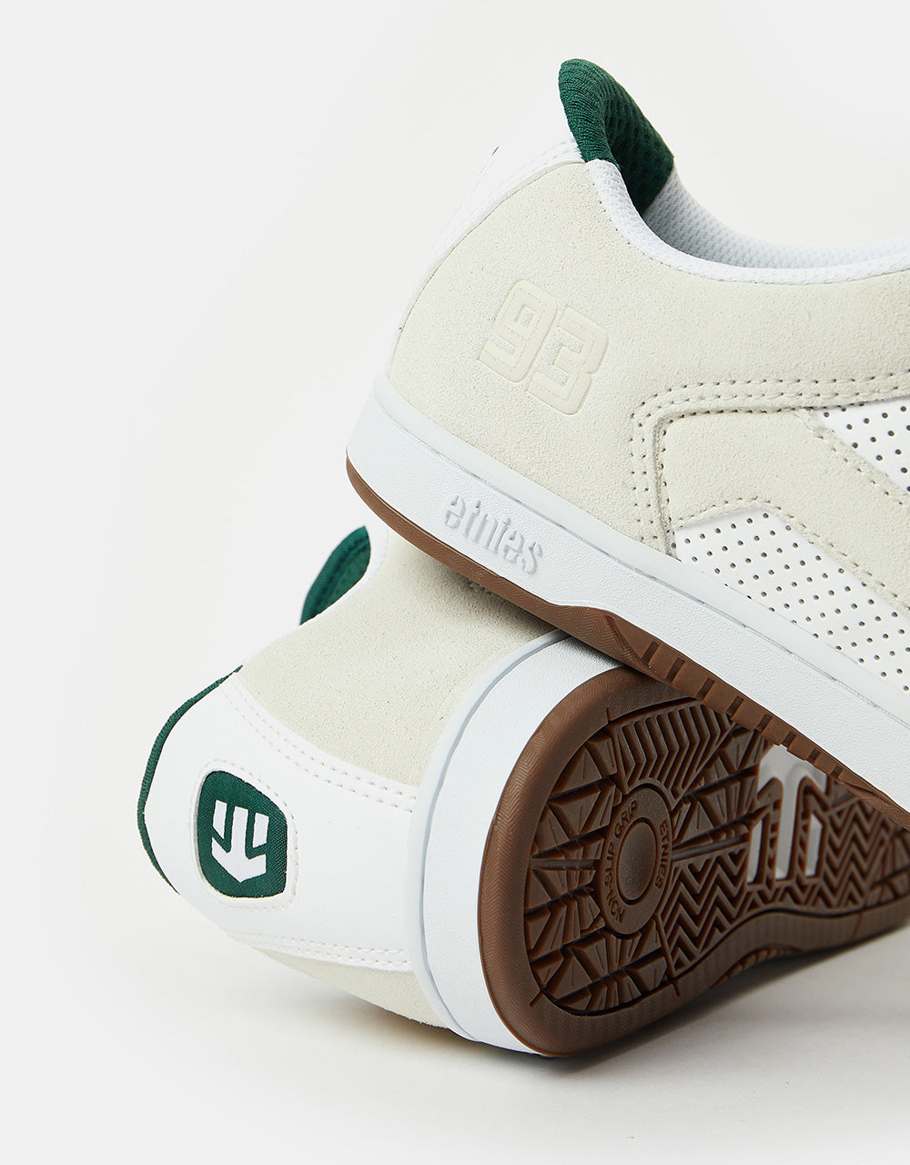 Etnies MC Rap Lo Zapatos de skate - Blanco/Verde