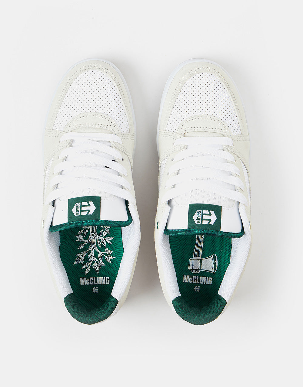 Etnies MC Rap Lo Zapatos de skate - Blanco/Verde