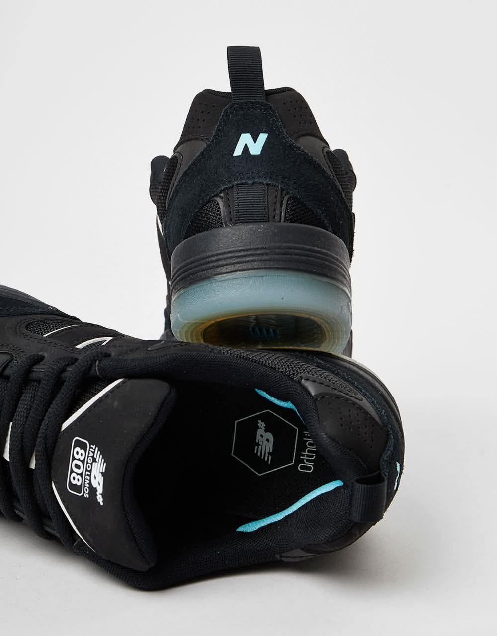 New Balance Numeric 808 Skate Shoes - Black/Black