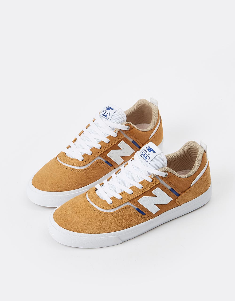 New Balance Numeric 306 Skateschuhe – Curry/Weiß