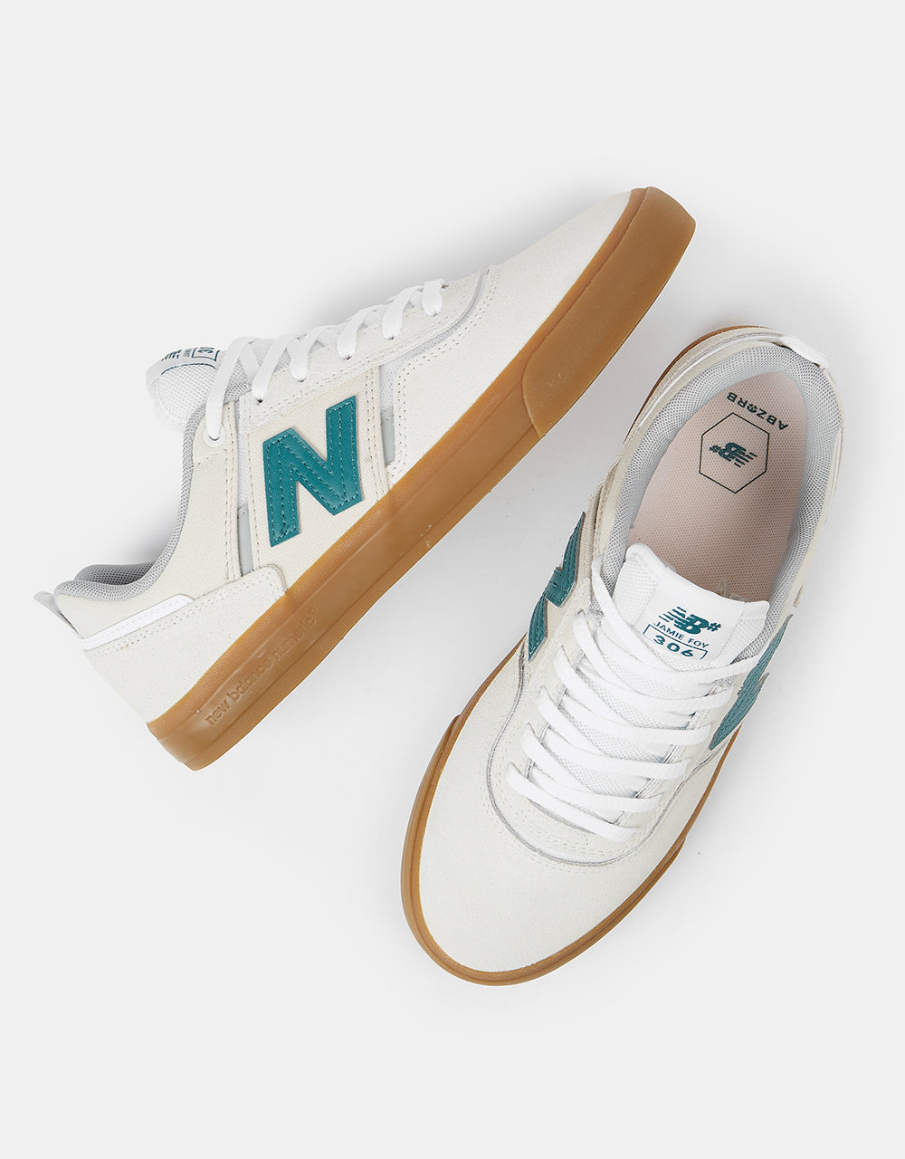 New Balance Numeric 306 Skateschuhe – Meersalz/Teal