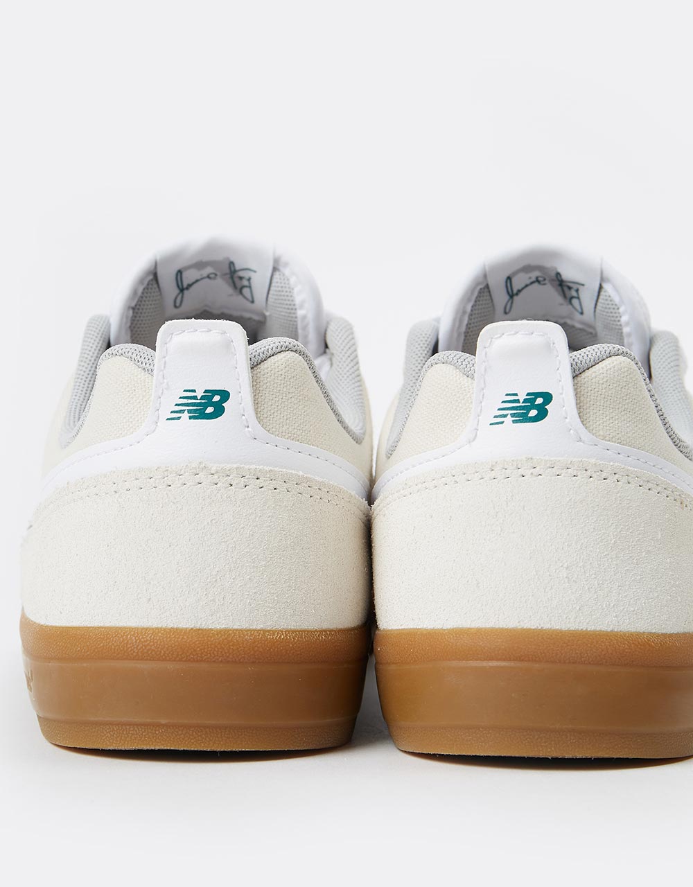 New Balance Numeric Jamie Foy 306 Skate Shoes - Sea Salt/Teal