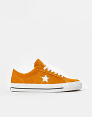 Converse One Star Pro Skate Shoes - Golden Sundial/White/Black