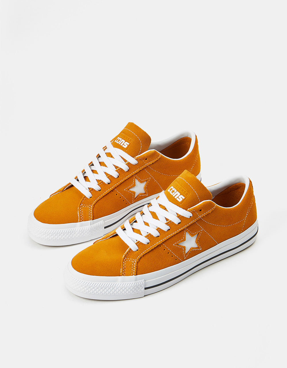 Converse One Star Pro Skate Shoes - Golden Sundial/White/Black