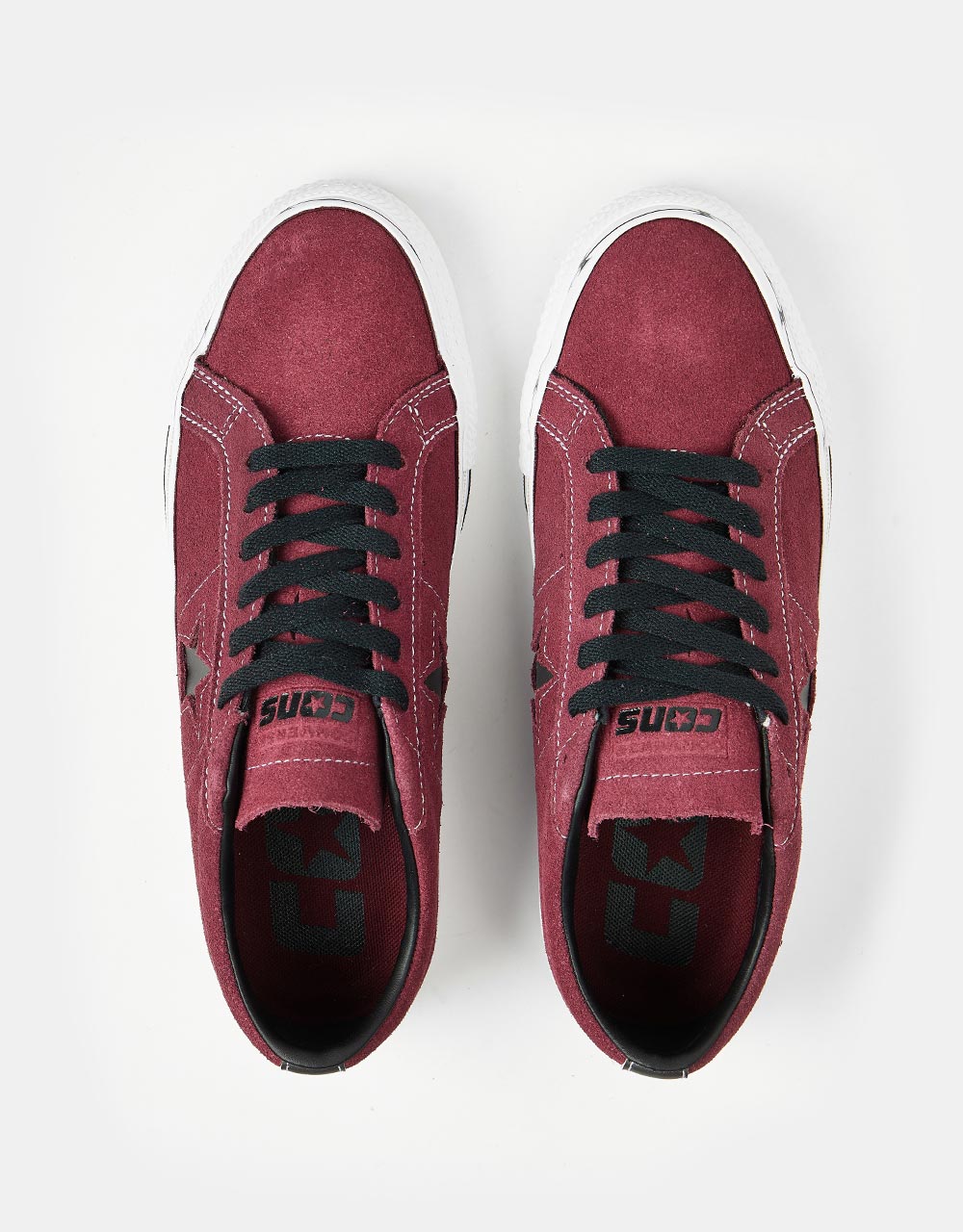 Scarpe da skate Converse One Star Pro Razor Wire - Bordeaux intenso/Nero/Bianco