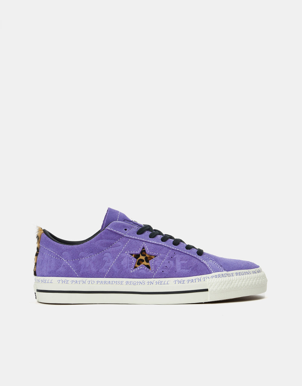 Chaussures de skate Converse x Paradise One Star Pro Sean Pablo - Lilas sauvage/Noir/Aigrette