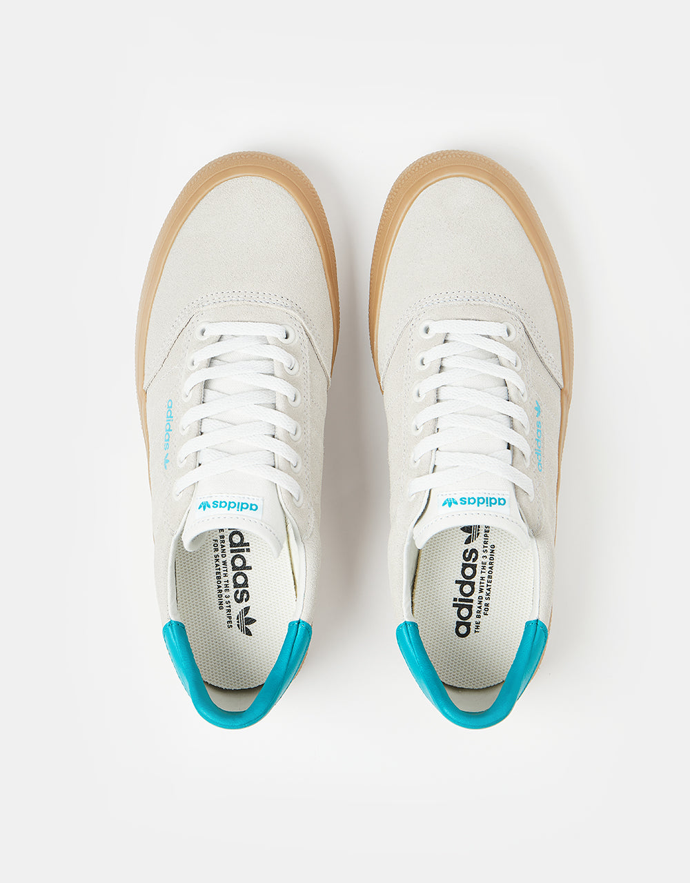 Zapatillas adidas 3MC Skate - Blanco tiza/Verde gloria/Goma