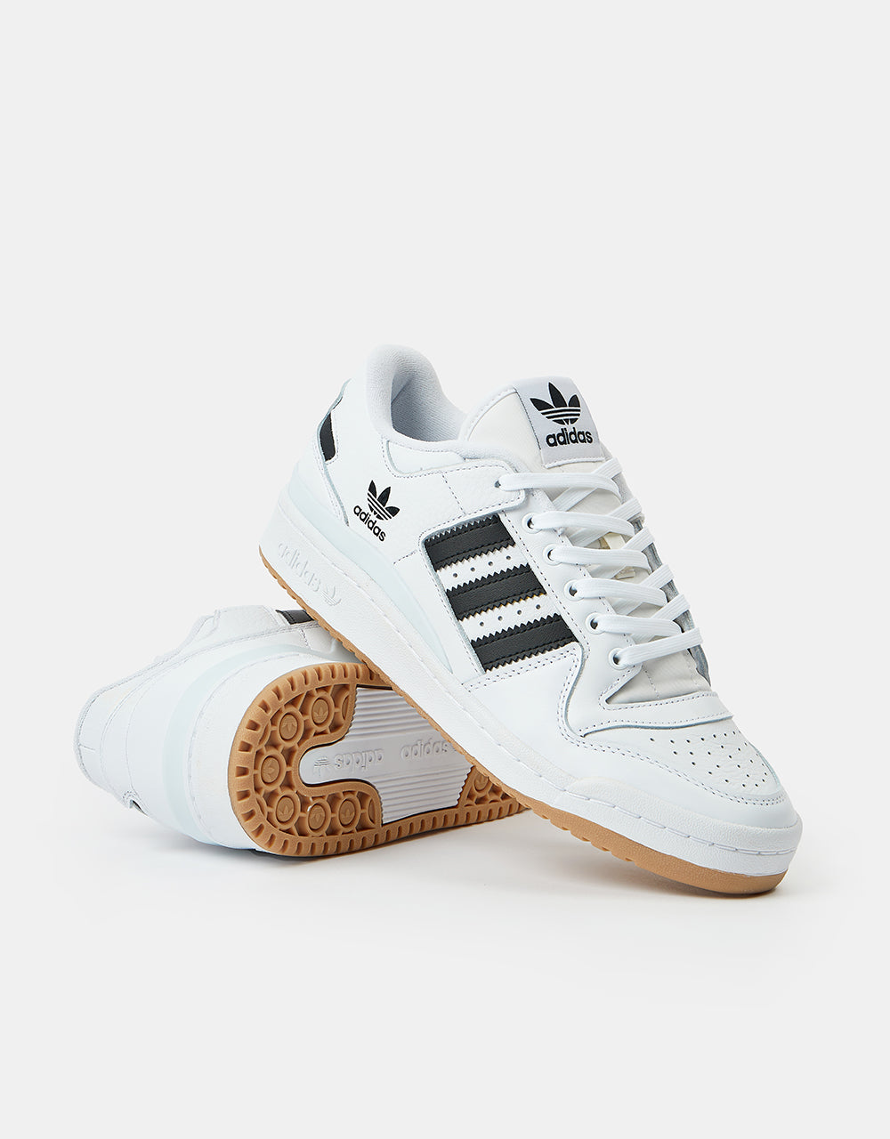 Chaussures de skate adidas Forum 84 Low ADV - Blanc/Noir/Blanc