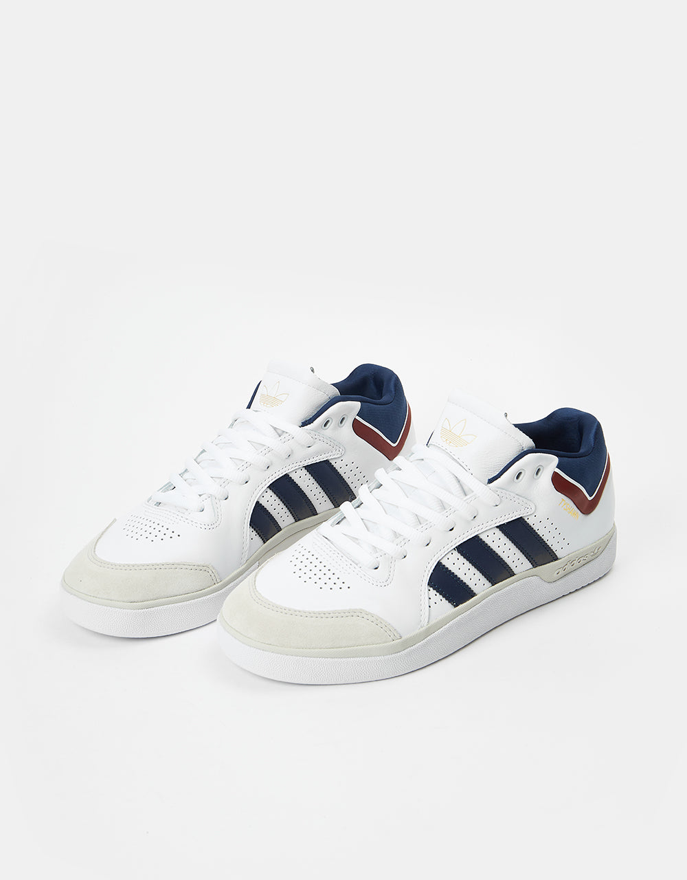 adidas Tyshawn Skateschuhe – Weiß/Collegiate Navy/Grau