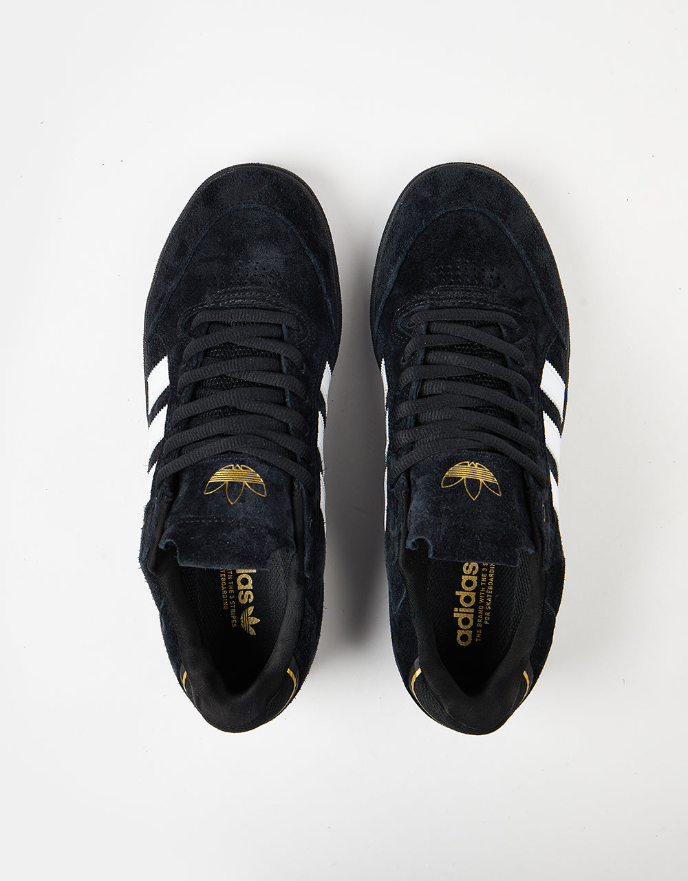 adidas Tyshawn Low Skate Shoes - Core Black/Core Black/White