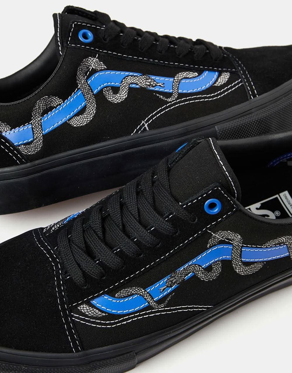 Vans Skate Old Skool Shoes - (Breana Geering) Blue/Black