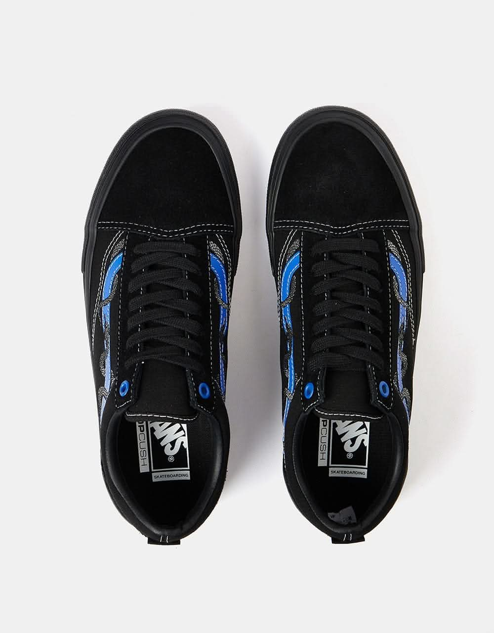 Vans Skate Old Skool Shoes - (Breana Geering) Blue/Black