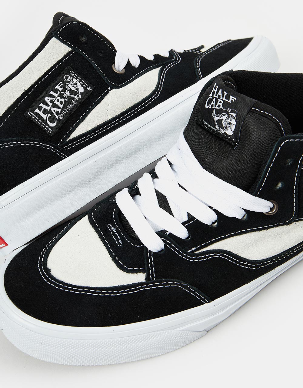 Vans Skate Half Cab '92 Shoes - Black/Marshmallow