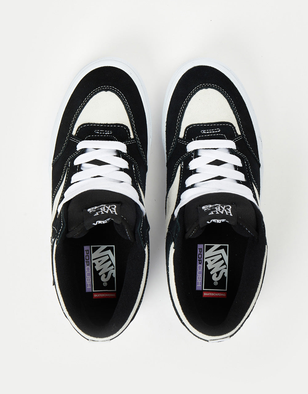 Chaussures Vans Skate Half Cab '92 - Noir/Guimauve