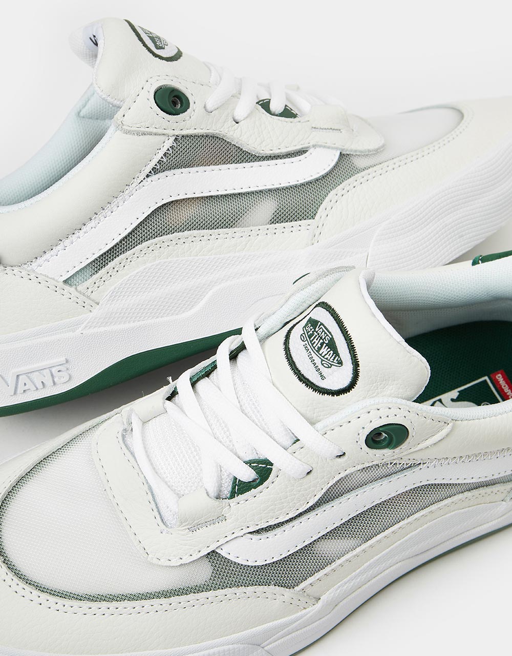 Chaussures de skate Vans Wayvee - Blanc/Vert