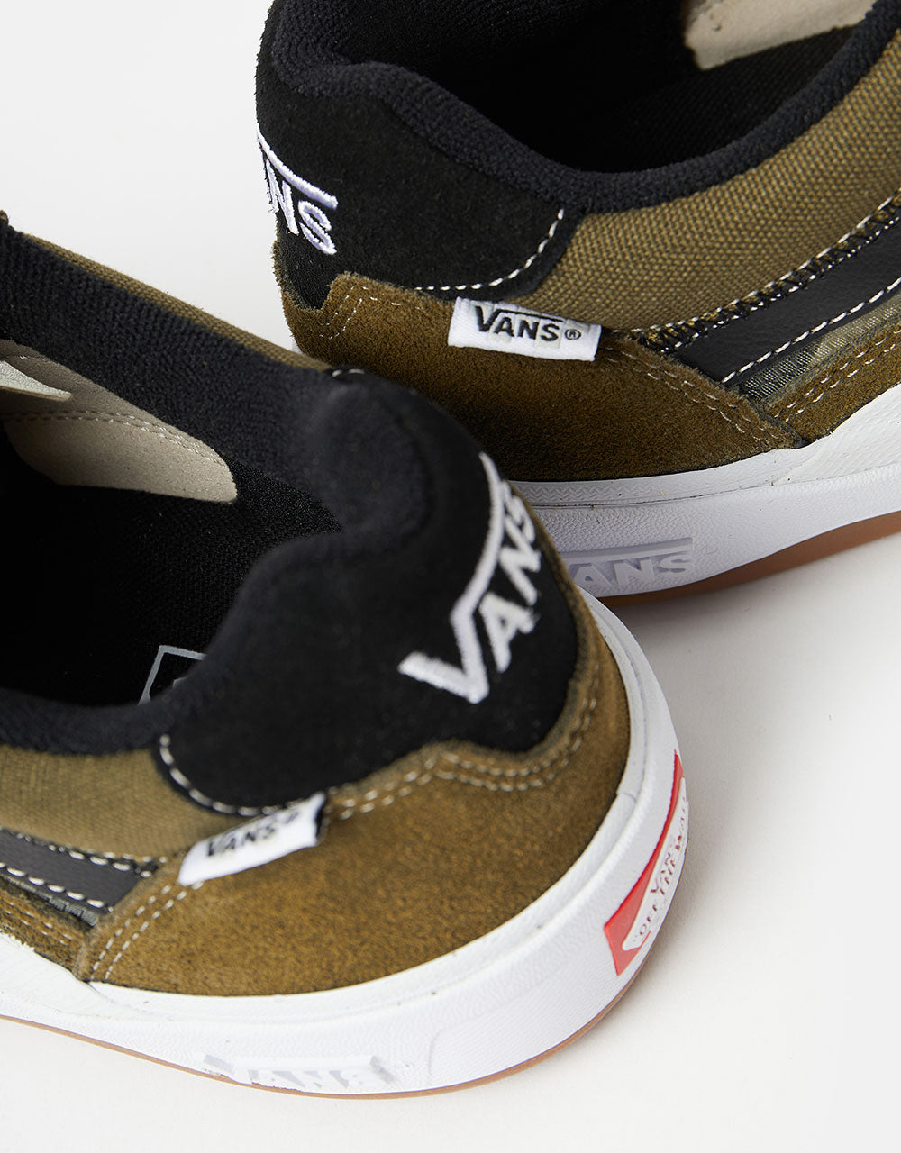 Vans Wayvee Skate Shoes - Dark Olive