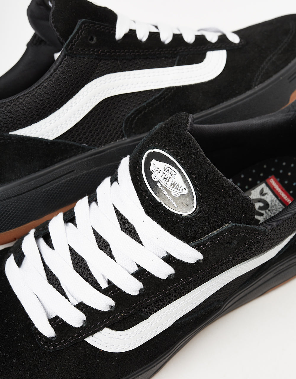 Chaussures de skate Vans Zahba - Noir/Blanc