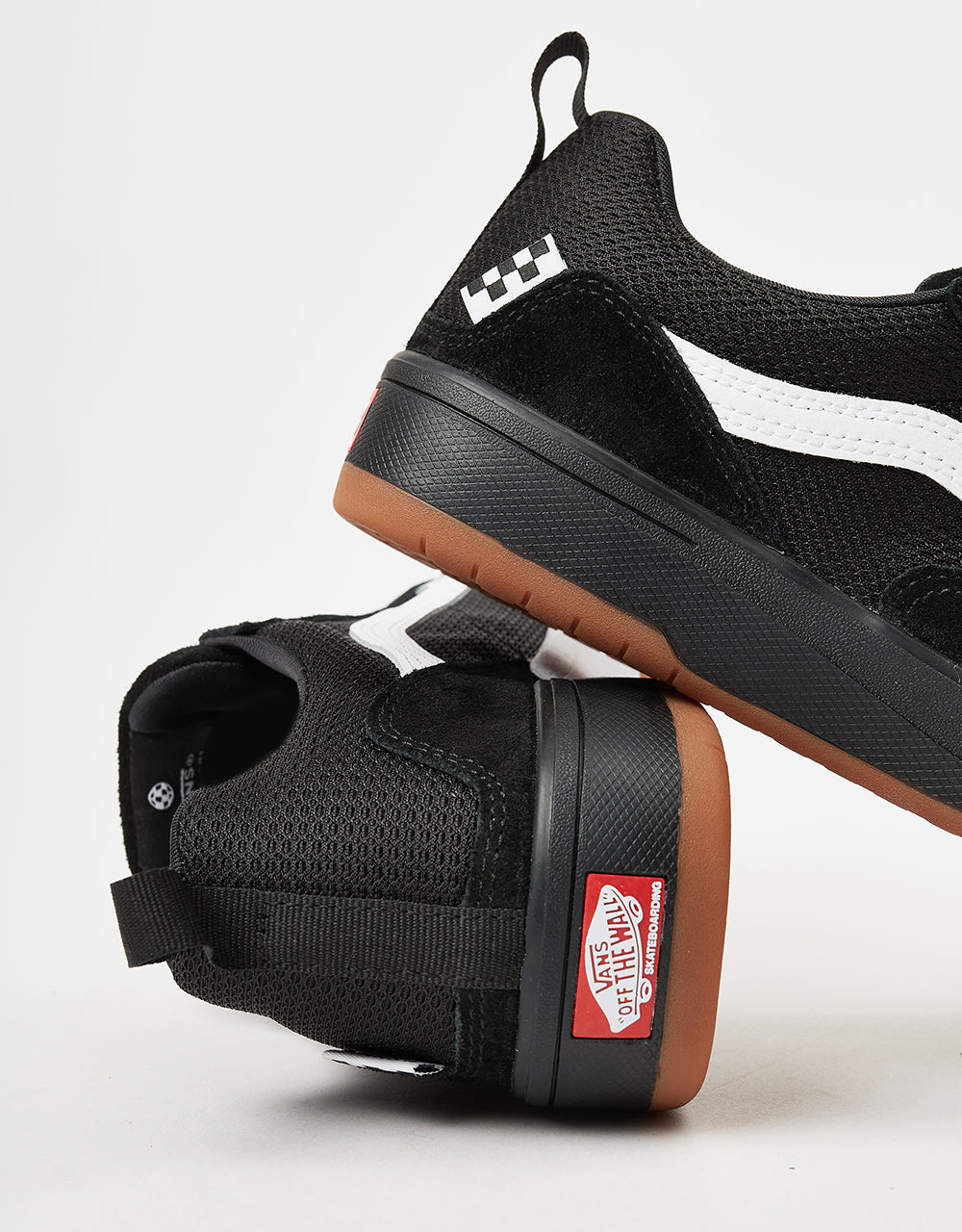 Vans Zahba Skateschuhe – Schwarz/Weiß