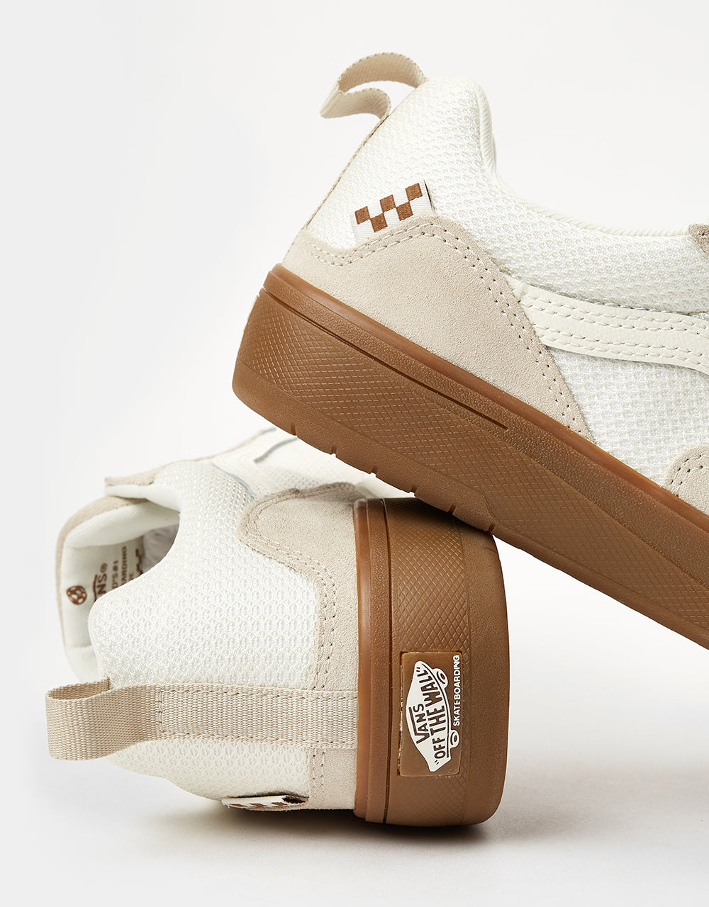 Chaussures de skate Vans Zahba - Kaki clair