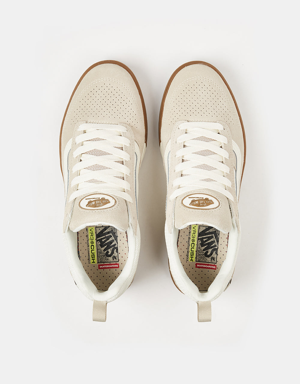 Chaussures de skate Vans Zahba - Kaki clair