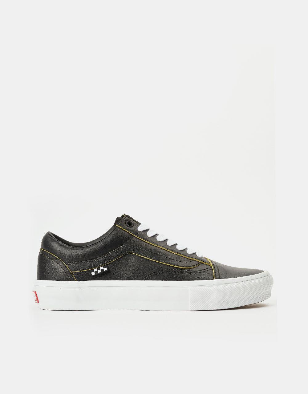 Scarpe da skate esclusive Vans Skate Old Skool R1 UK - (Wearaway) Nero/Vero bianco