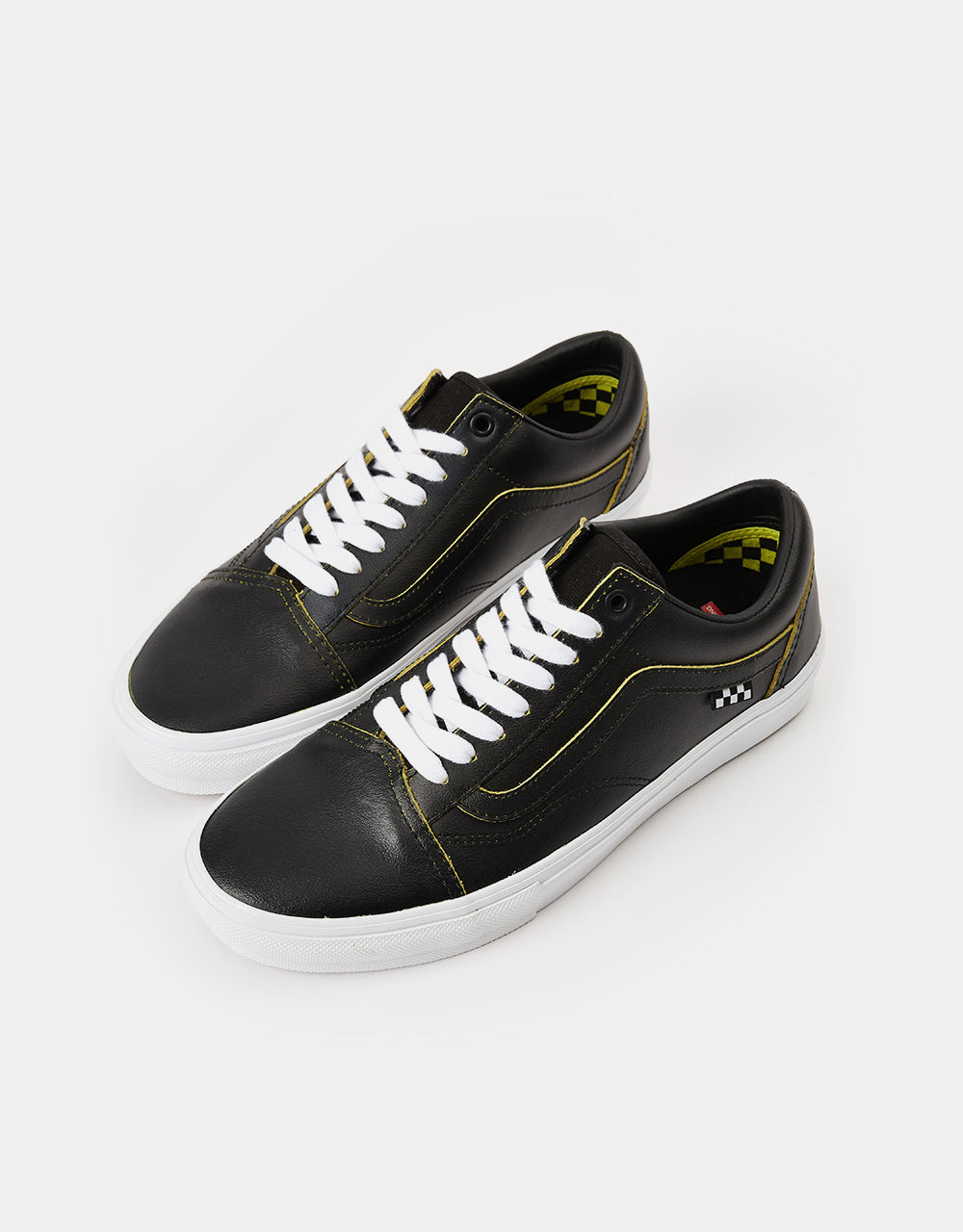 Vans Skate Old Skool R1 Zapatos de skate exclusivos del Reino Unido - (Wearaway) Negro/True White