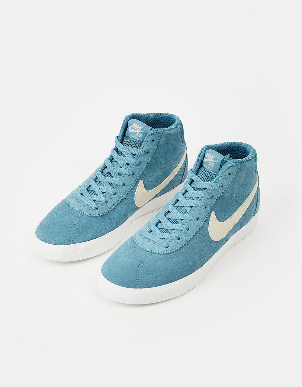 Nike SB Bruin High Skate-Schuhe – Noise Aqua/Lt Orewood Brn-Noise Aqua