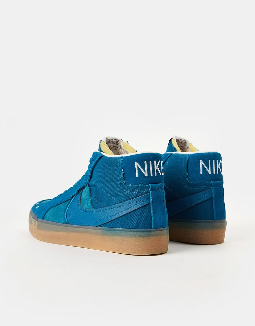 Nike SB Zoom Blazer Mid Premium Skate Shoes - Green Abyss/Green Abyss-Phantom