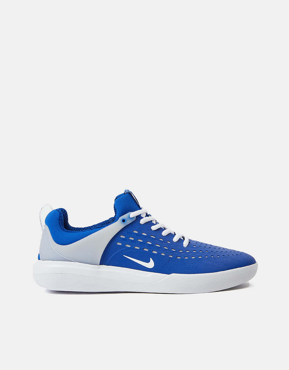 Nike SB Zoom Nyjah 3 Skate Shoes - Game Royal/White-Game Royal-Game Royal