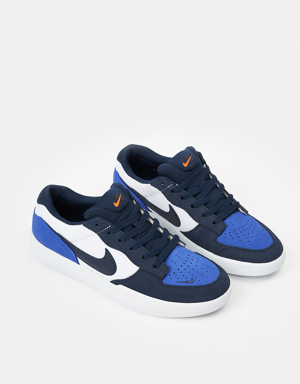 Nike SB Force 58 Zapatos de skate - Obsidiana/Obsidiana-Blanco-Hyper Royal