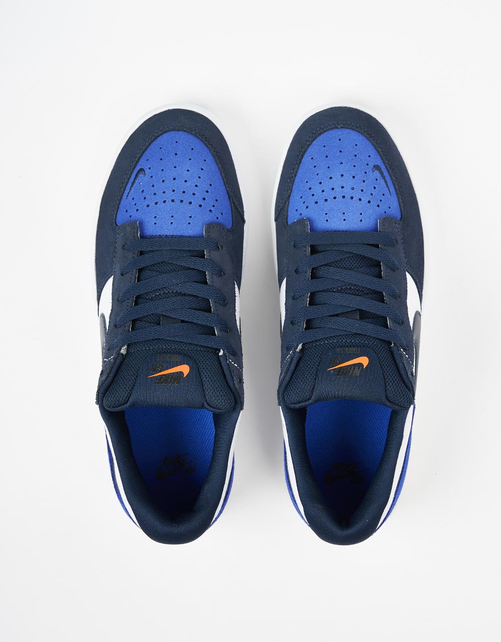 Nike SB Force 58 Zapatos de skate - Obsidiana/Obsidiana-Blanco-Hyper Royal