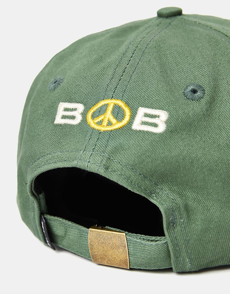 Primitive x Bob Marley Trenchtown Strapback - Green