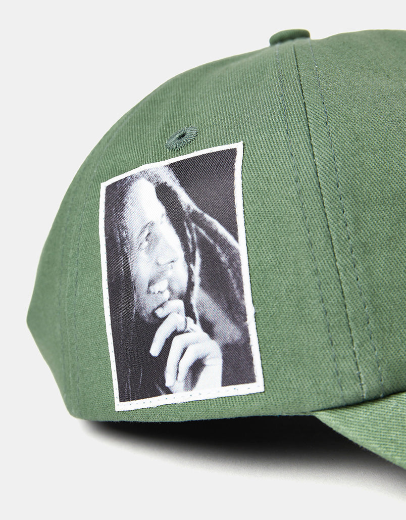 Primitive x Bob Marley Trenchtown Strapback - Green