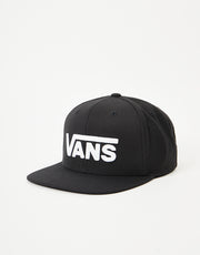 Vans Drop V II Snapback Cap – Schwarz/Weiß